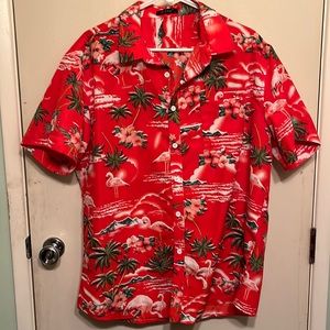 Red Hawaiian Shirt